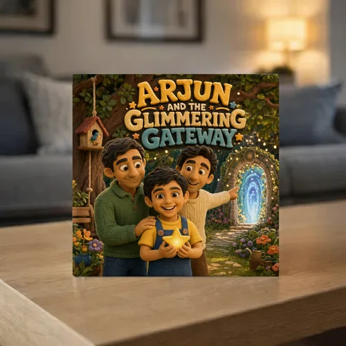 Arjun and the Glimmering Gateway — personalized children's storybook idea