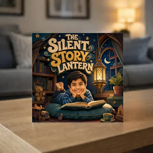 The Silent Story Lantern — personalized children's storybook idea