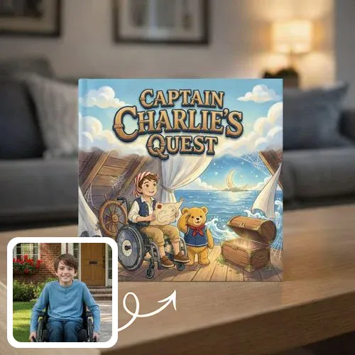Personalized storybook - Charlie's Pirate Adventure - Genie in a Book