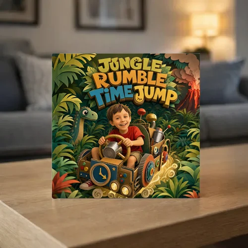 Jungle Rumble Time Jump — personalized children's storybook idea