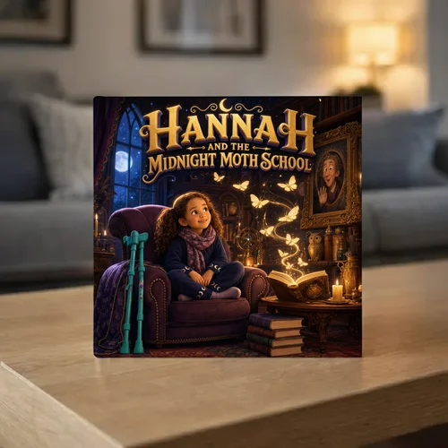 Hannah and the Midnight Moth School — personalized children's storybook idea