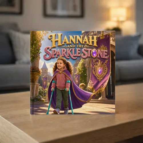 Hannah and the Sparkle Stone — personalized children's storybook idea