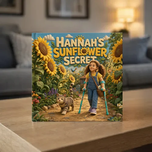 Hannah's Sunflower Secret — personalized children's storybook idea