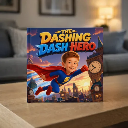 The Dashing Dash Hero — personalized children's storybook idea