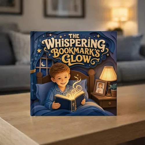The Whispering Bookmark's Glow — personalized children's storybook idea