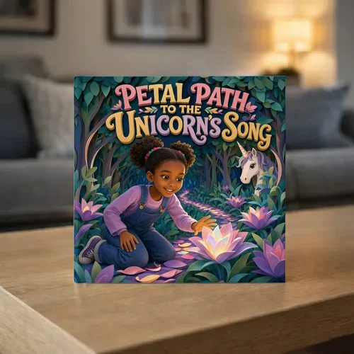 Petal Path to the Unicorn's Song — personalized children's storybook idea