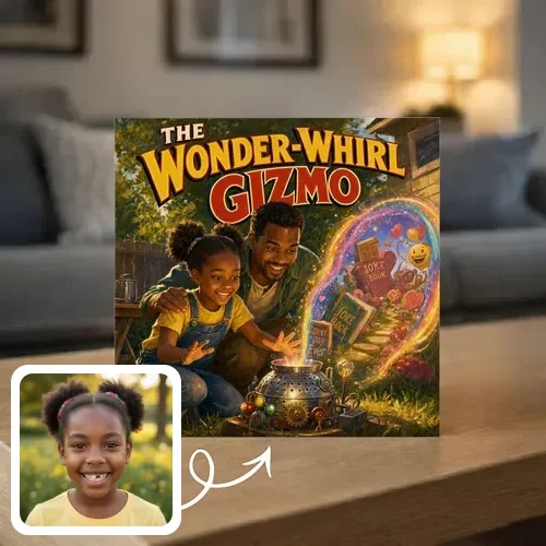 Personalized storybook - The Wonder-Whirl Gizmo - Genie in a Book