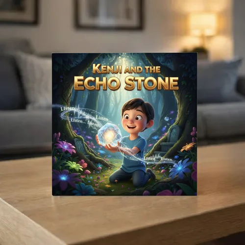 Kenji and the Echo Stone — personalized children's storybook idea