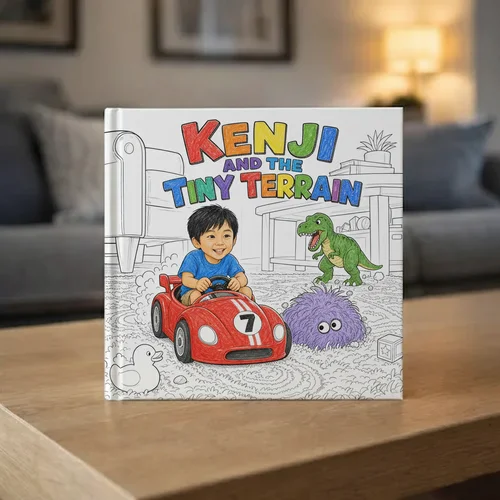 Kenji and the Tiny Terrain — personalized children's storybook idea