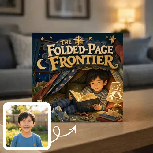 Personalized storybook - The Folded-Page Frontier - Genie in a Book