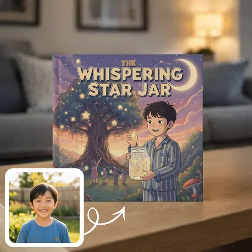 Personalized storybook - The Whispering Star Jar - Genie in a Book
