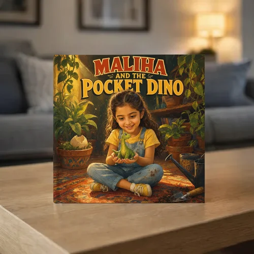 Maliha and the Pocket Dino — personalized children's storybook idea