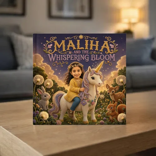 Maliha and the Whispering Bloom — personalized children's storybook idea
