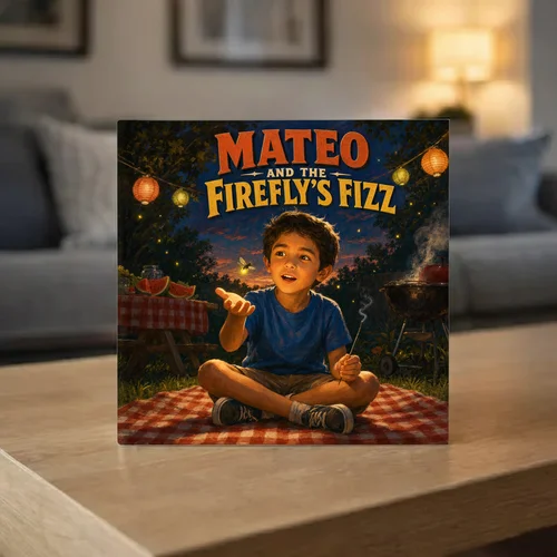 Mateo and the Firefly's Fizz — personalized children's storybook idea