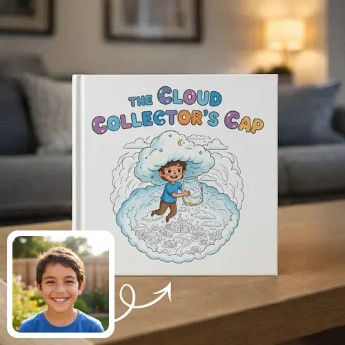 Personalized storybook - The Cloud Collector's Cap - Genie in a Book