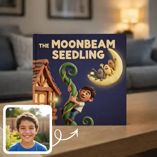 Personalized storybook - The Moonbeam Seedling - Genie in a Book