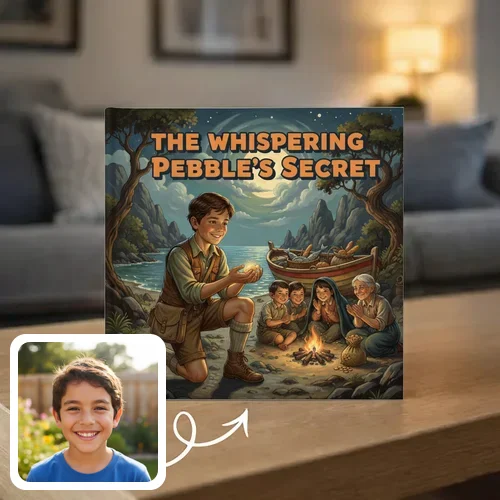 Personalized storybook - The Whispering Pebble's Secret - Genie in a Book