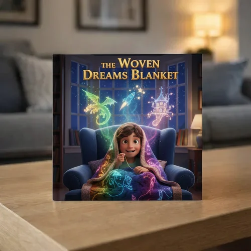 The Woven Dreams Blanket — personalized children's storybook idea