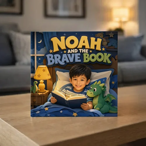 Noah and the Brave Book — personalized children's storybook idea