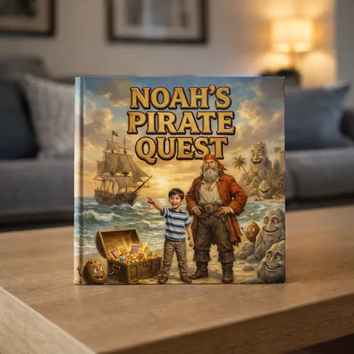 Noah's Pirate Quest — personalized children's storybook idea