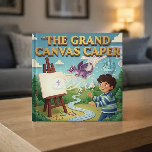 The Grand Canvas Caper — personalized children's storybook idea
