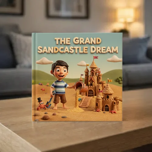 The Grand Sandcastle Dream — personalized children's storybook idea