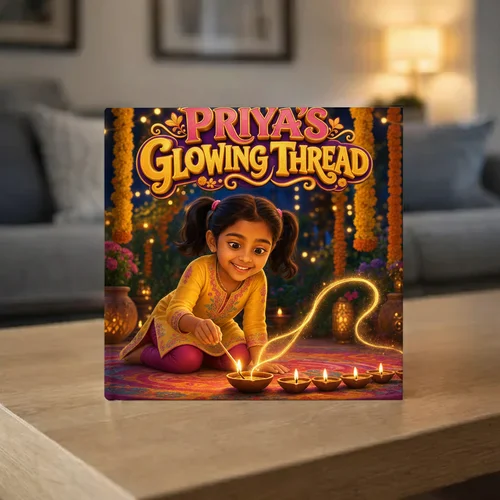 Priya's Glowing Thread — personalized children's storybook idea