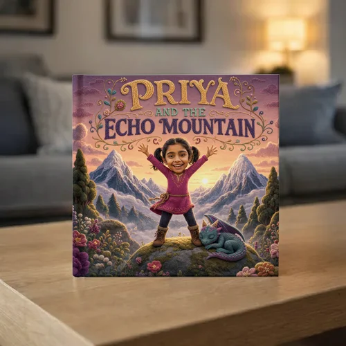 Priya and the Echo Mountain — personalized children's storybook idea