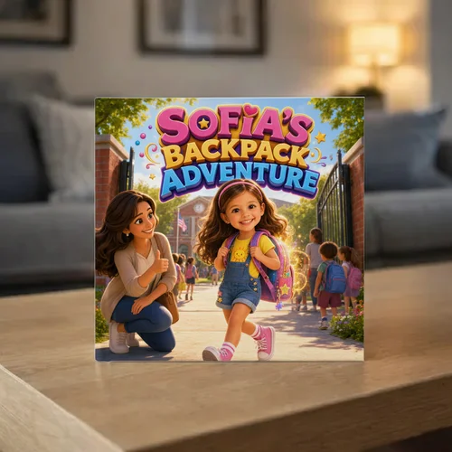 Sofia's Backpack Adventure — personalized children's storybook idea