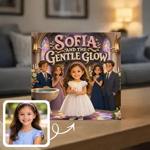 Personalized storybook - Sofia and the Gentle Glow - Genie in a Book