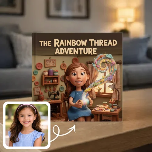 Personalized storybook - The Rainbow Thread Adventure - Genie in a Book