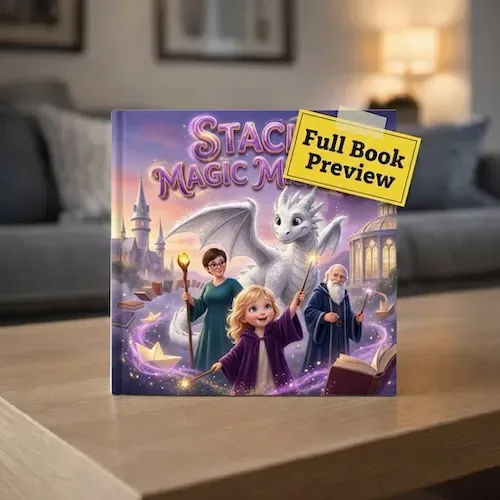 Staci's Magic Mishap — personalized children's storybook idea