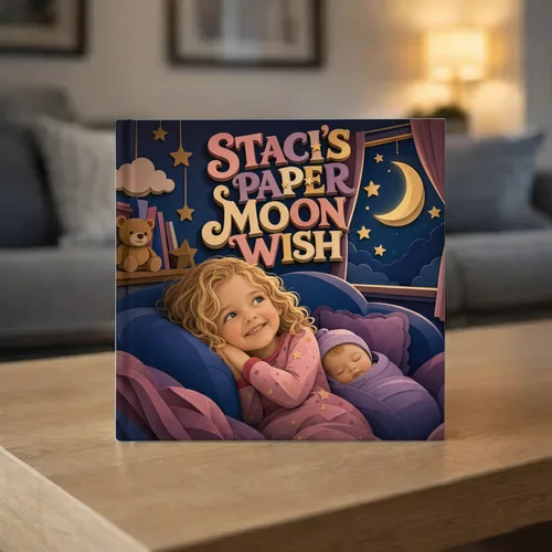 Staci's Paper Moon Wish — personalized children's storybook idea