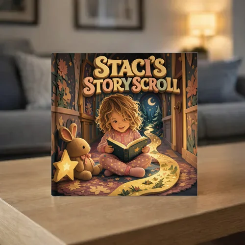 Staci's Story Scroll — personalized children's storybook idea