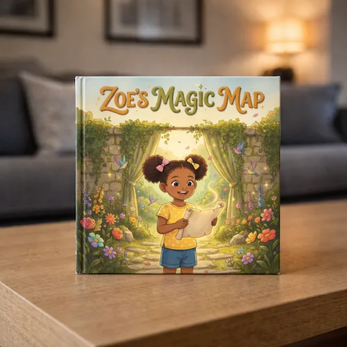 Zoe's Magic Map — personalized children's storybook idea
