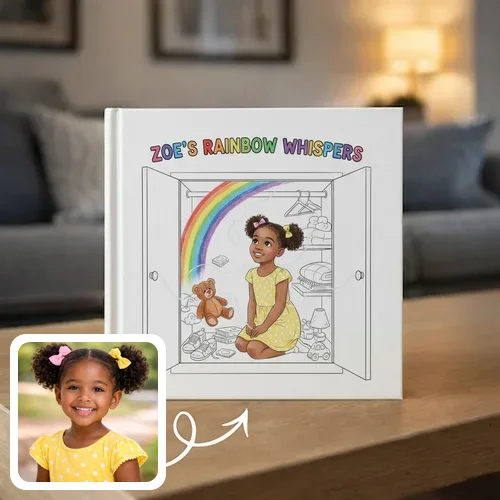 Personalized storybook - Zoe's Rainbow Whispers - Genie in a Book