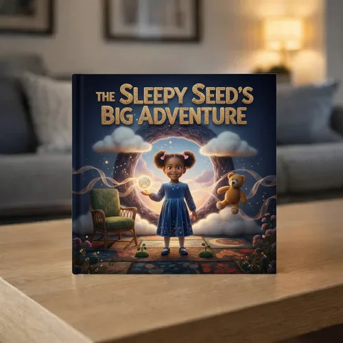 The Sleepy Seed's Big Adventure — personalized children's storybook idea