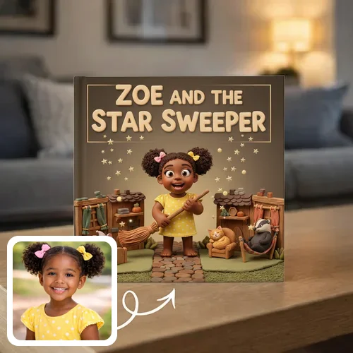 Personalized storybook - Zoe and the Star Sweeper - Genie in a Book