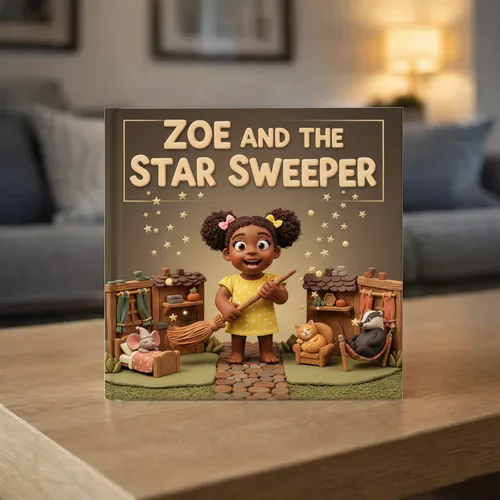 Zoe and the Star Sweeper — personalized children's storybook idea