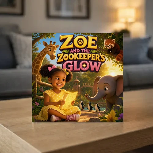 Zoe and the Zookeeper's Glow — personalized children's storybook idea
